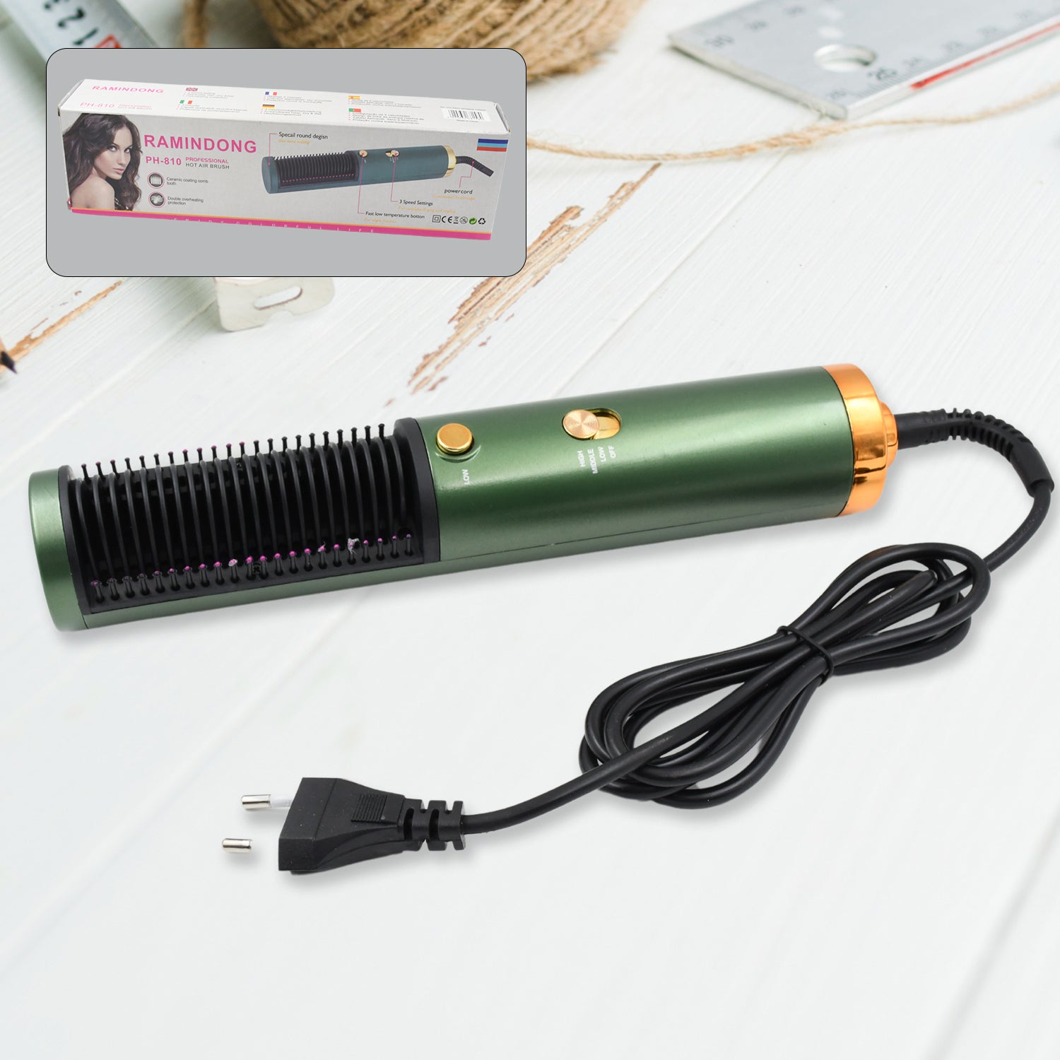 Hair Straightener Comb, Anti Scald Hot Comb Negative Ion Hair Straightener Brush Straightener 3 Gear Constant Temperature for Quick and Professional Hair Salon at Home (1200w) Hair Straightener Comb, Anti Scald Hot Comb Negative Ion Hair Straightener Brush Straightener 3 Gear Constant Temperature for Quick and Professional Hair Salon at Home (1200w)